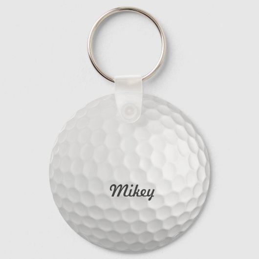 Golf Ball Customizable キーホルダー (正面)