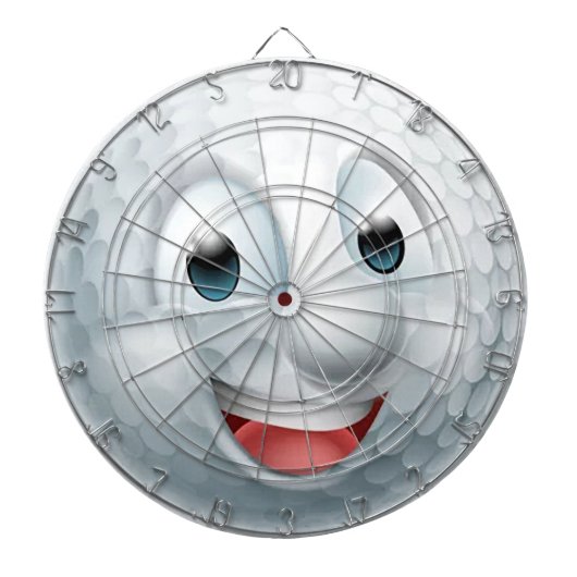 “Golf Ball Face” Dart Board ダーツボード (正面)