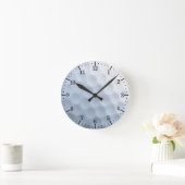 Golf Ball Print Pattern Background ラウンド壁時計 (ホーム)