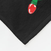 Golf Ball Santa Hat Men Womens Christmas Golfing X フリースブランケット (角)