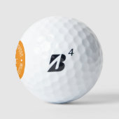 Golf Ball with Monogram for Stylish Golfers ゴルフボール (ロゴ)
