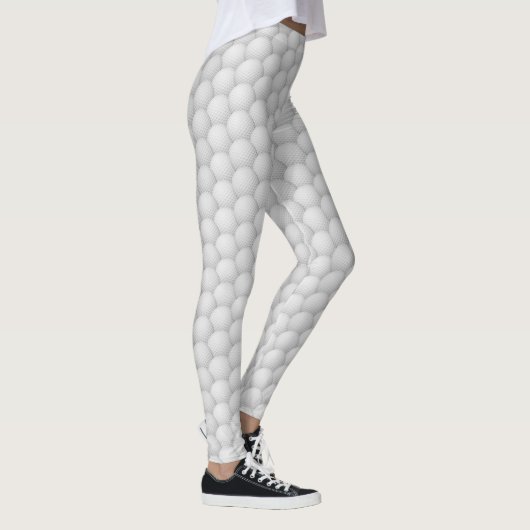 Golf Balls Abstract Design Leggings レギンス (右)