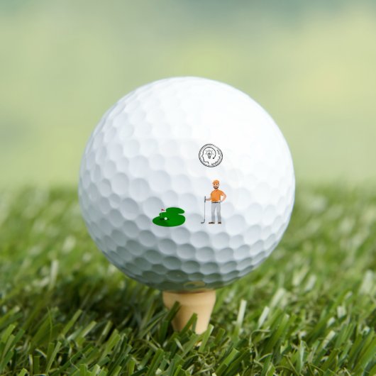 Golf Balls Intellectual_4me ゴルフボール (インサイチュ 木)