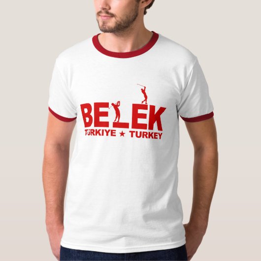 GOLF BELEKシャツ – 選択スタイル&カラー Tシャツ (正面)