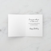 Golf Birthday Card for Husband カード (内部)