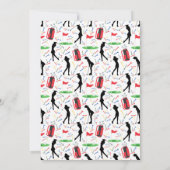 Golf Birthday Party Invitation (Women) 招待状 (裏面)