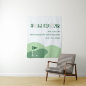 Golf Boy 1st Birthday タペストリー (インサイチュ)