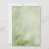 Golf Boy Little Putter is on the way Baby Shower  招待状 (裏面)