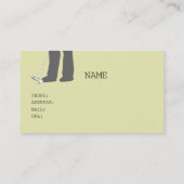 GOLF BUSINESS CARD 名刺 (裏面)