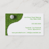Golf Business Card 名刺 (裏面)