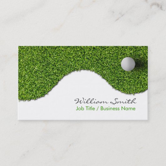 Golf Business Card 名刺 (正面)