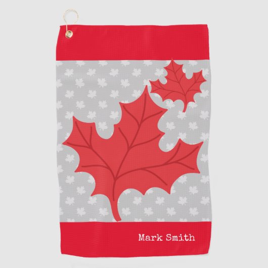 Golf Canada   ゴルフタオル (正面)