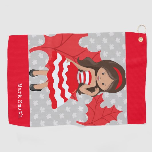 Golf Canada   ゴルフタオル (横)