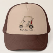 golf_cart キャップ (正面)