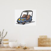 Golf Cart ポスター (キッチン)