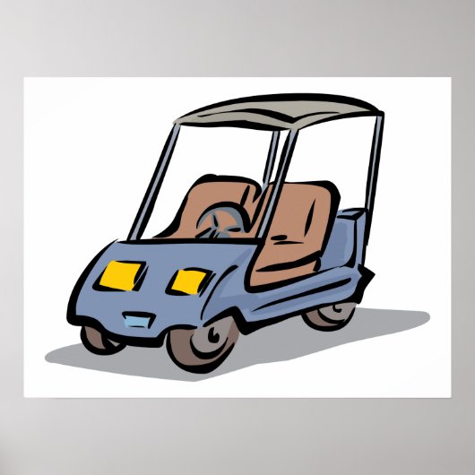 Golf Cart ポスター (正面)