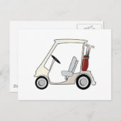 golf_cart ポストカード (正面/裏面)