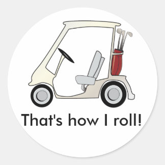 golf_cart ラウンドシール