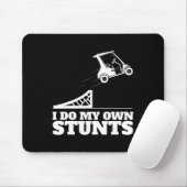 Golf Cart Accident I Do My Own Stunts Fun Present  マウスパッド (マウス)