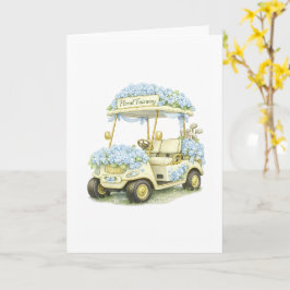 Golf Cart Birthday or Encouragement Card カード