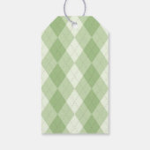 Golf Cart Little Putter Baby Shower ギフトタグ (裏面)