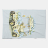 Golf Cart Tea Towel Gift for Women キッチンタオル (横)