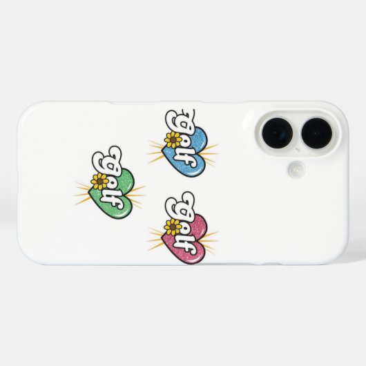 Golf Case-Mate iPhoneケース (裏面 (横))