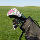 Golf Chic Argyle Monogram Club Head Cover ゴルフヘッドカバー (インサイチュ)