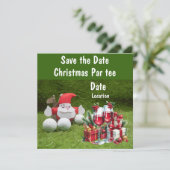 Golf Christmasパーティーはサンタとのデートを保存 (スタンド正面)