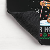Golf Christmas Gingerbread Sweeter Than Your Hole- マウスパッド (コーナー)