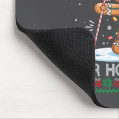 Golf Christmas Gingerbread Sweeter Than Your Hole- マウスパッド (コーナー)