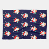 Golf Christmas Holiday Gift Kitchen Towel キッチンタオル (横)