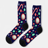 Golf Christmas Holiday Gifts Socks ソックス (左)