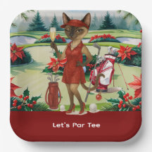 Golf Christmas Party for Woman Golfer 