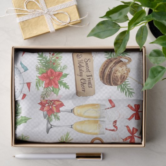 Golf Christmas Party with golf bakery themed 薄葉紙 (ギフト)