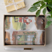 Golf Christmas Party with golf themed 薄葉紙 (ギフト)