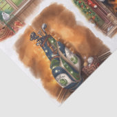 Golf Christmas Party with golf themed 薄葉紙 (詳細)