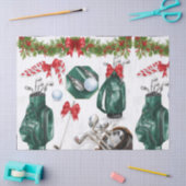 Golf Christmas themed gifts for golfer 薄葉紙 (クラフト)