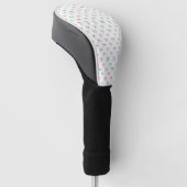 Golf club head cover with a sleek design ゴルフヘッドカバー (アングル)
