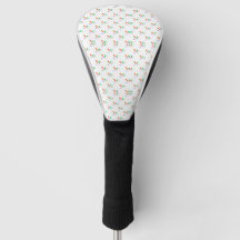 Golf club head cover with a sleek design
