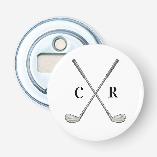 Golf Clubs Personalized 栓抜き (正面)