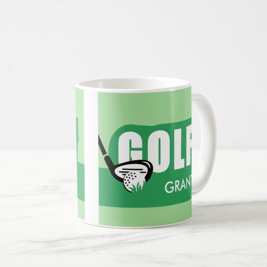 Golf Coffee Mugs コーヒーマグカップ (正面右)