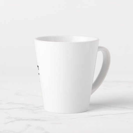 GOLF COFFEE TEA Latte Mug カフェラテマグ (右アングル)