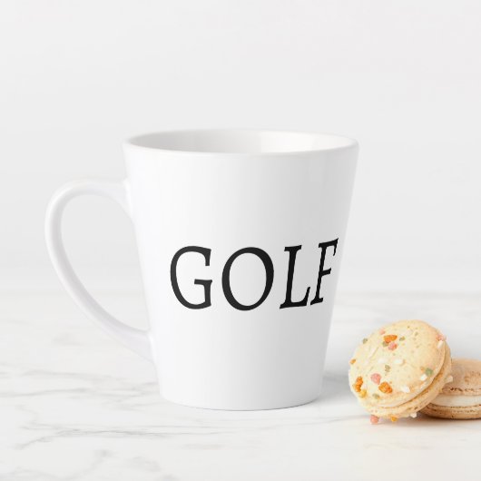 GOLF COFFEE TEA Latte Mug カフェラテマグ (インサイチュ)