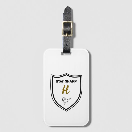 Golf Collection  Luggage Tag gift 2026 ラゲッジタグ (正面縦)
