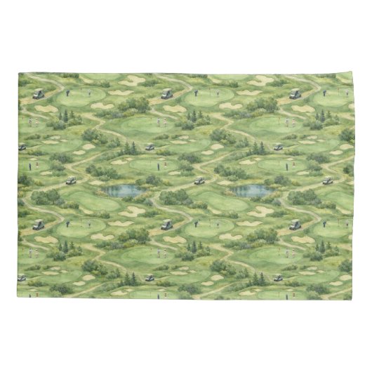 Golf course  枕カバー (裏面)