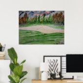 golf_course_large ポスター (ホームオフィス)