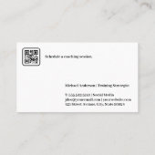 Golf Course Logo | Sports 名刺 (裏面)