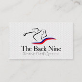 Golf Course Logo | Sports 名刺 (正面)