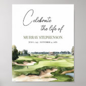Golf Course Welcome to Celebration Of Life ポスター (正面)